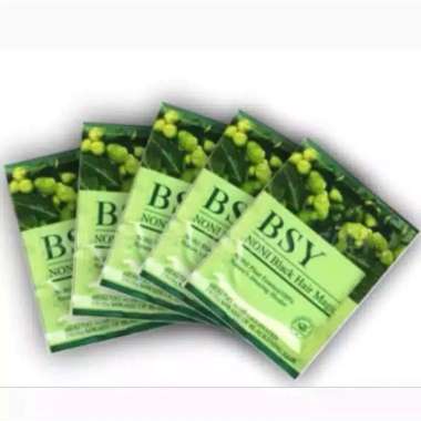 [SACHET] BSY NONI Shampoo Penghitam Rambut Alami / Black Hair Magic Asli