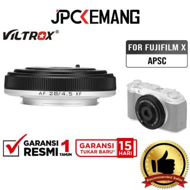 JPC KEMANG Viltrox AF 28mm f4.5 for Fujifilm X APSC Lens Viltrox 28 mm f/4.5 Fuji GARANSI RESMI