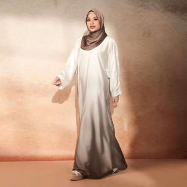 Lozy Hijab - Hanum Dress (Hanum Abaya Dress Gradasi) Ash Bronze