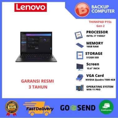 LAPTOP LENOVO THINKPAD P15s Gen 2 GXID i7-1185G7 16GB RAM