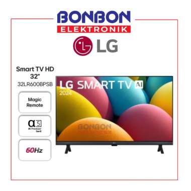 LG LED Smart TV 32 Inch 32LR600BPSB / 32LR600 / 32 LR600 BPSB - HD - Magic Remote - 60Hz Native - we