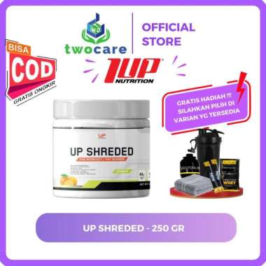 UP Nutrition UP SHREDED 250 gr 55 Servings Sachet PWO