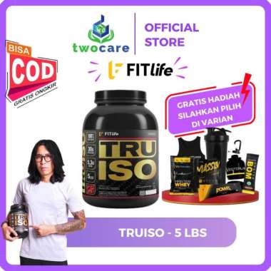 FITlife Truiso Whey Protein Isolate 5lbs 2260gr WPro Iso Upgraded Choco Malt,Sachet Whey