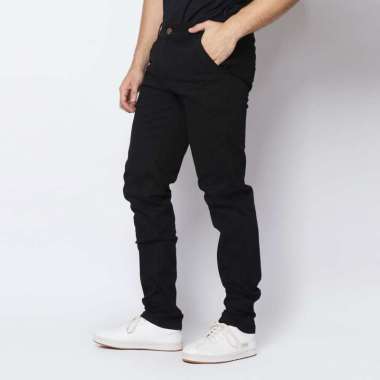 2nd RED Jeans Celana Panjang Pria Slim Fit Jeans Katun Denim Dared Hitam 132501 33