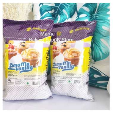 ZEELANDIA Zimuffin Zeemuffin Muffin Vanilla Vanila Instant 1 kg