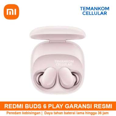 TWS Redmi Buds 6 Play murah baru Headset Bluetooth xiaomi earphone wireless earbuds in ear Garansi R