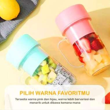 Blender Gelas Juice Jus Buah Cup Portable Mini Juicer USB Rechargeable