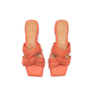 SHADDY - CECIL Sandal Kulit Wanita 40 Oranye