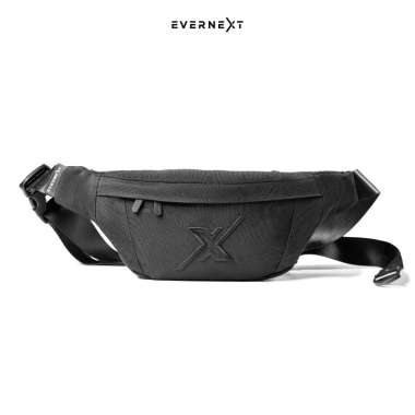 EVERNEXT - TAS SELEMPANG PRIA ANTI AIR WAIST BAG PARKER ANTI BARA TAS PINGGANG PRIA WATERPROOF DISTR