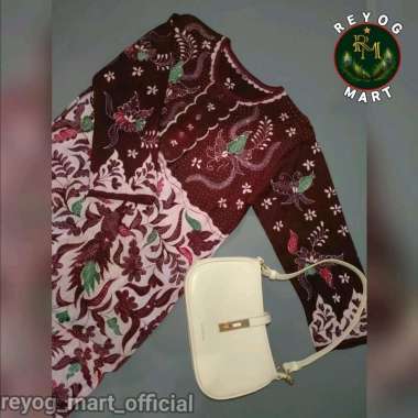 DASTER GAMIS BATIK TULIS MADURA ASLI TERBARU L Maron