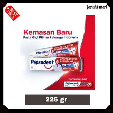 PEPSODENT pasta gigi berlubang 225 gr