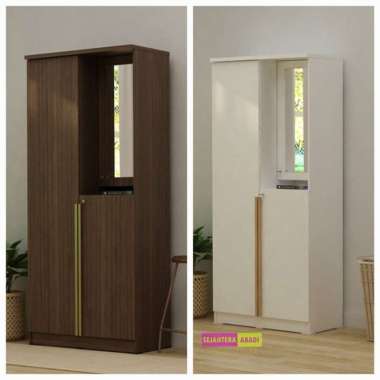 prodesign lemari pakaian 2 pintu cermin yano wdd2 metropolis lemari baju lemari cermin masuk lemari 