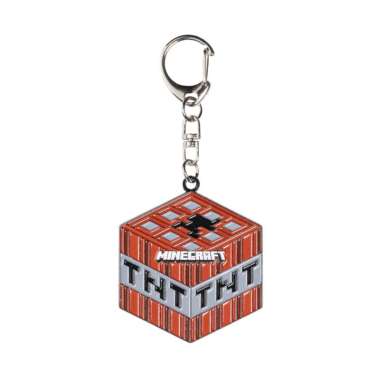 Mainan Minecraft Metal Keychains 1 pack Blister TNT