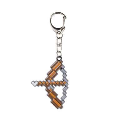 Mainan Minecraft Metal Keychains 1 pack Blister Bow