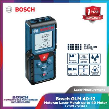 Bosch GLM 40-12 Meteran Laser