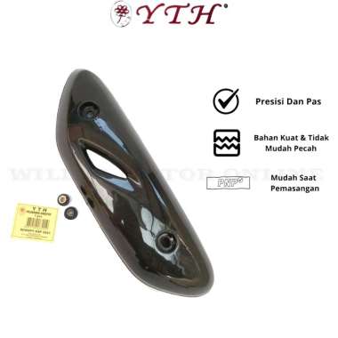 Pelindung knalpot Cover knalpot Scoopy Fi Esp 2021 + Bosh YTH