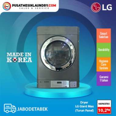 Dryer LG Giant Max Turun Panel / Dryer Gas Merk LG Giant / Mesin Pengering LG Giant Max
