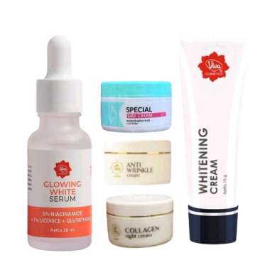 PROMO Paket Skincare Viva Kosmetik Serum Pelembab acne
