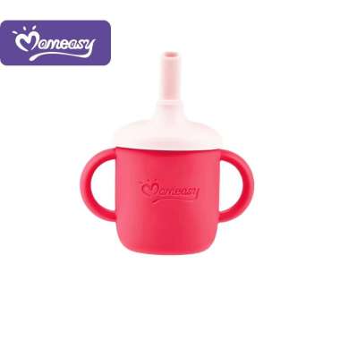 Momeasy Silicone Training Cup 5oz/150ml 3 in 1 -45365 red