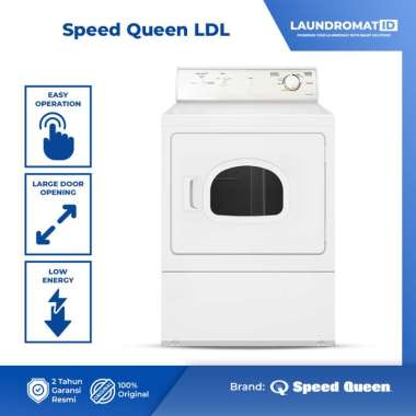 Mesin pengering tipe gas besar Speed Queen LDL 15kg