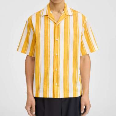 POLO SPORT - Kemeja Stripe Oversized 70.7001.28 - Yellow XL