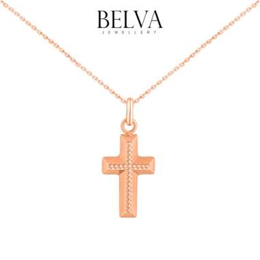 Liontin Emas Salib Italy - Belva Jewellery - BAPDGA41782