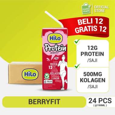 HiLo Ready to Drink Protein Berryfit 190ml (24pcs)