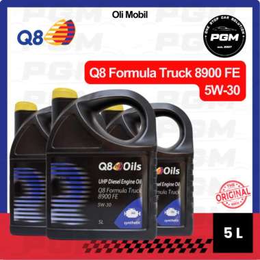 Oli Q8 Formula Truck 8900 FE 5W-30 5L (Dijamin Ori 100%)