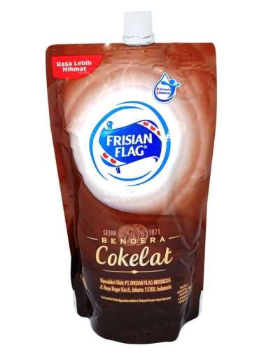 Frisian flag susu kental manis coklat / putih / gold 280 gram coklat