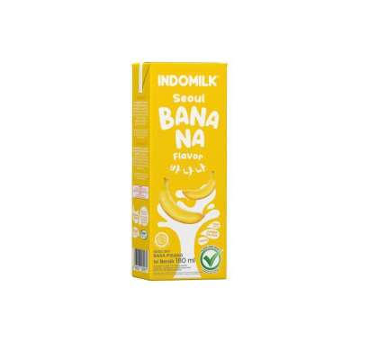 Indomilk susu uht dalgona coffee / goguma / chocolate / korean strawberry / banana / vanila 180 ml b