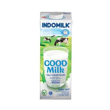 Indomilk susu uht good milk coklat / full cream 950 ml full cream