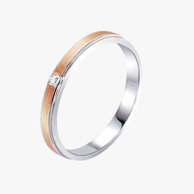 Diamond Pavilion Cincin Emas Batu Berlian Adeline Wedding Ring