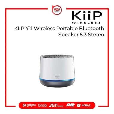 KIIP Y11 Wireless Portable Bluetooth Speaker 5.3 Stereo White