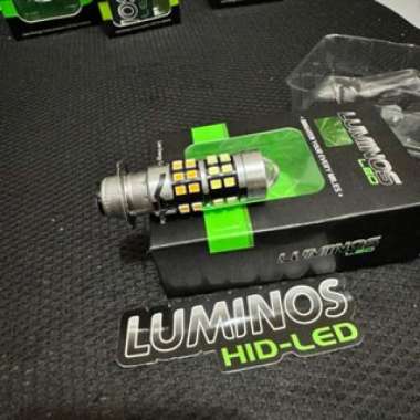 Lampu Led Luminos H6 Laser + lampu senja DDP220 LS3/V2