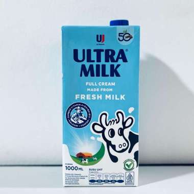 Ultra Milk Susu UHT Full Cream Kotak 1 L