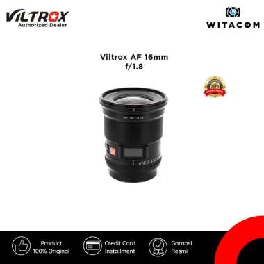 WITACOM - Lensa Viltrox AF 16mm f/1.8 FE Full Frame for Sony E-Mount - Garansi Resmi