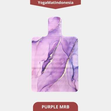 Matras Reformer Pilates -Pilates Reformer Mat Suede PURPLE MRB