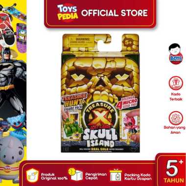 [Buy 1 Get 1] Mainan koleksi Treasure X Lost Lands Skull Island Treasure Hunt Figure Pack