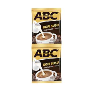 ABC kopi susu / kopi plus gula isi 10 sachet kopi susu