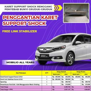 GANTI KARET SUPPORT MOBILIO (All Years) Free Link Stabilizer