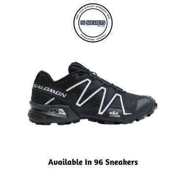 Sepatu Lari Pria Salomon Speedcross 3 Black White (L47588000) ORIGINAL 44