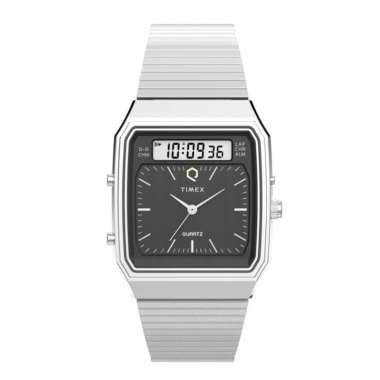 Jam Tangan Unisex Timex TW2Y05900 Q 1982 Ana-Digi Reissue 33mm Original Garansi Resmi