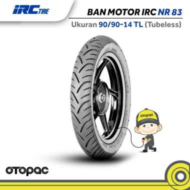 Ban Motor Matic IRC 90/90-14 NR83 Tubeles (Belakang)