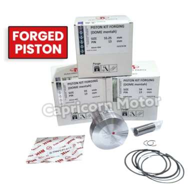 Piston Kit FORGED MENTAH CUSTOM DOME 53,5 55,25 54 55 58 59 60 62 64 PEN 13 ITI FORGING PISTON MENTA