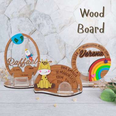 WONDERFUL WISH WOOD BOARD Space