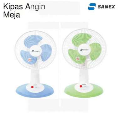 Sanex Kipas Angin Meja FD-0687 / FD-0688 / FD-0888 / FD-1087 / FD-1088 FD-0688 HIJAU