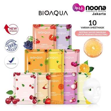 BIOAQUA FRUIT SHEET MASK COCONUT