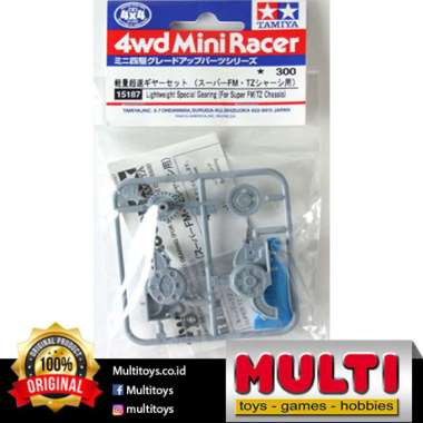 TAMIYA 15187 LIGHTWEIGHT SPECIAL GEARING (for Super FM/TZ Chassis)