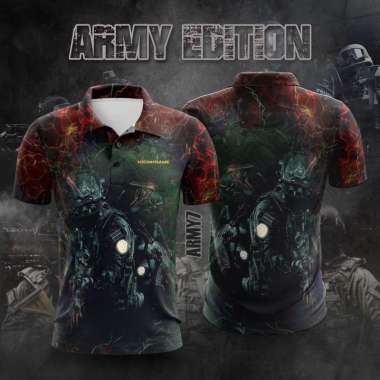 JERSEY SHOOTING CUSTOM BERKERAH / KAOS LATGAB TNI / JERSEY GARUDA SHIELD / JERSEY INDONESIAN ARMY 9