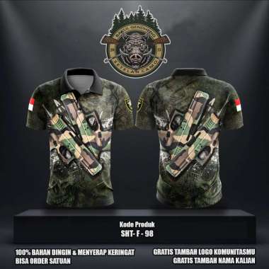 JERSEY SHOOTING CUSTOM BERKERAH / KAOS LATGAB TNI / JERSEY GARUDA SHIELD / JERSEY INDONESIAN ARMY 30